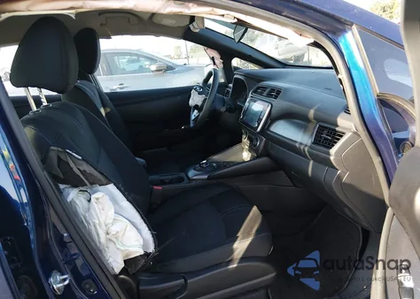 2021 Nissan Leaf S Plus 62 Kwh from USA, damaged, VIN 1N4BZ1BV4MC556819